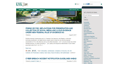 Desktop Screenshot of e-discovery.kmklaw.com